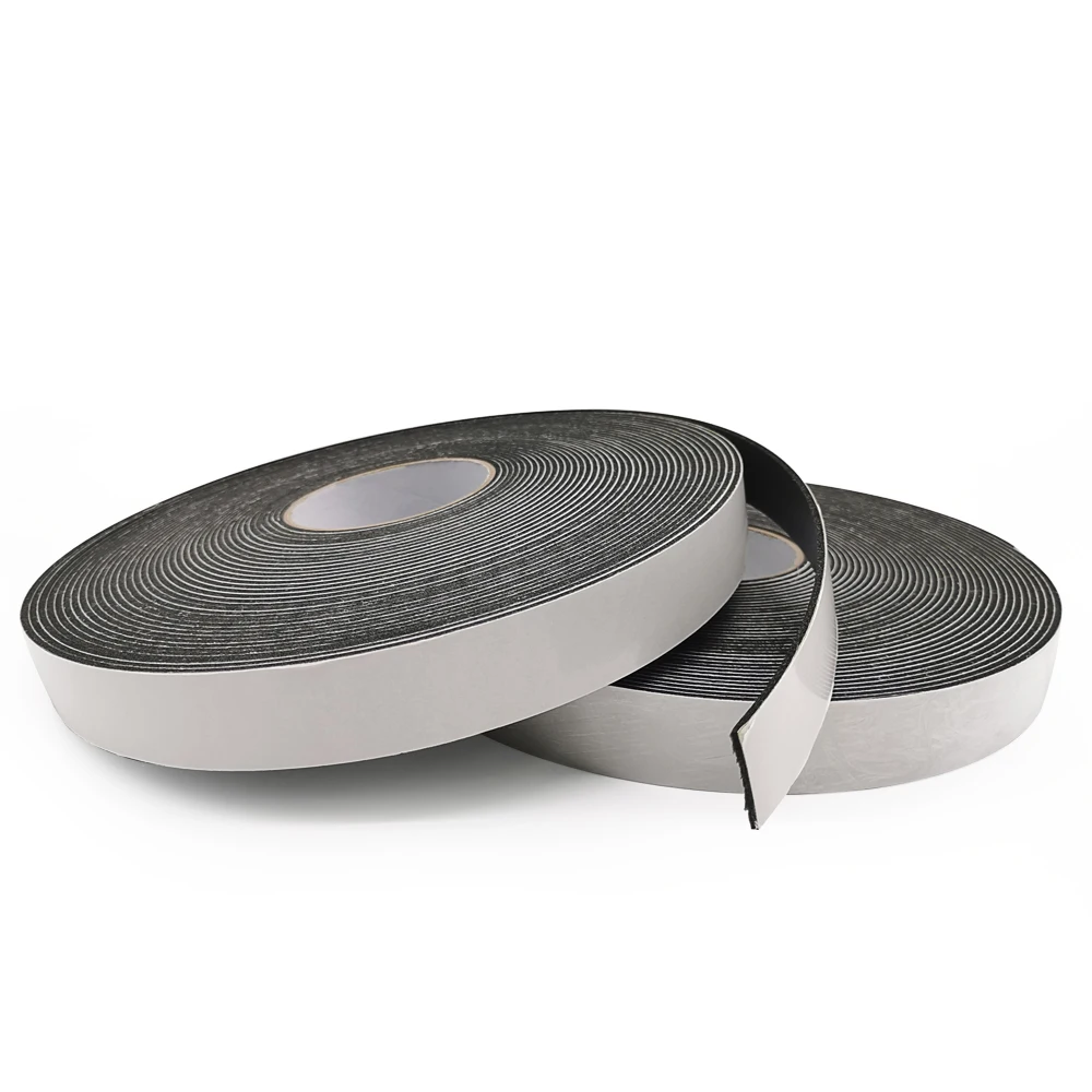 Hot Sale Black / White 1mm Thick Foam Single Side Tape For Mounting Mirror