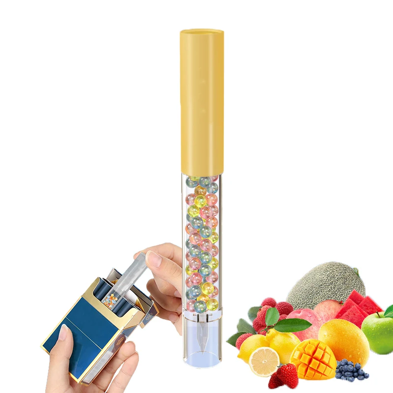 Factory cigarette pops injector cigarette capsule balls injector aroma balls injector for smoking