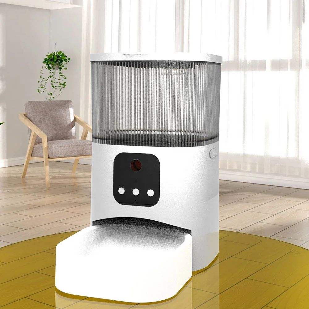 YHpet Factory Cheap Automatic Video Dispenser Camera Dog Pet Feeder with Timer