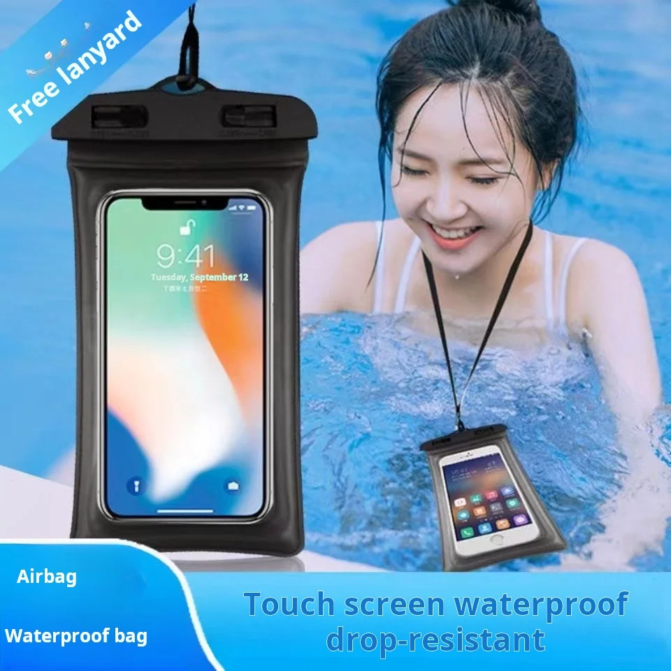 Wholesale Dry Bag Mobile Phone Waterproof Cover PVC & TPU Diving Swimming Hot Spring & Water Park Equipment
