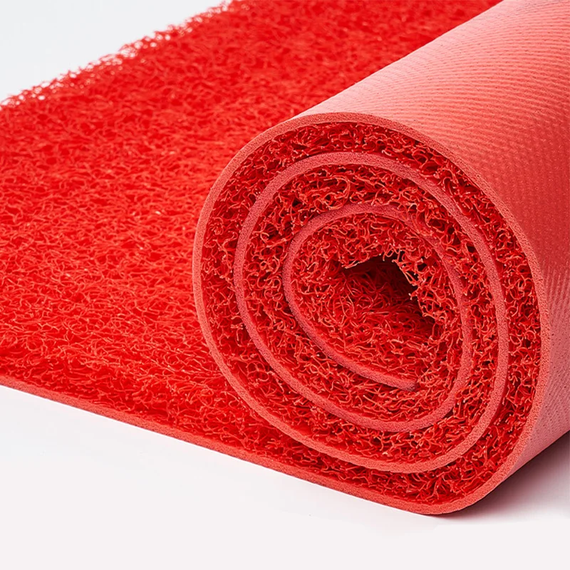 Commercial Personalized Luxury Front Door PVC Coil Mat Carpet with Firm Backing/without backing