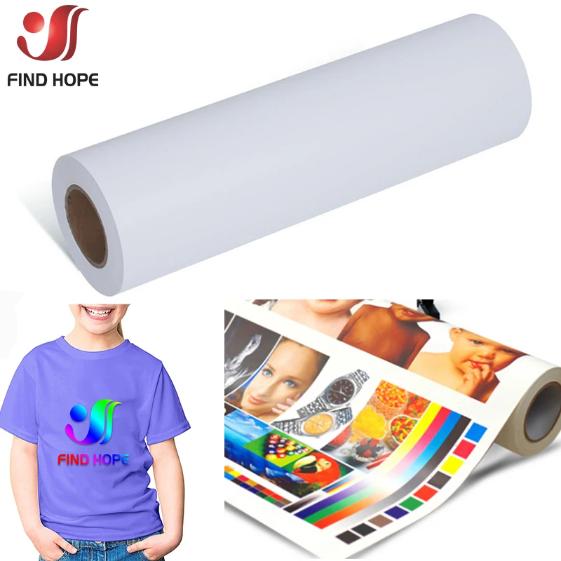 30cm*50cm White Eco-Solvent Inkjet Printing TPU Heat Transfer Vinyl Roll Iron On Vinyl Film for T-Shirt Craft Coats Fabric Bag