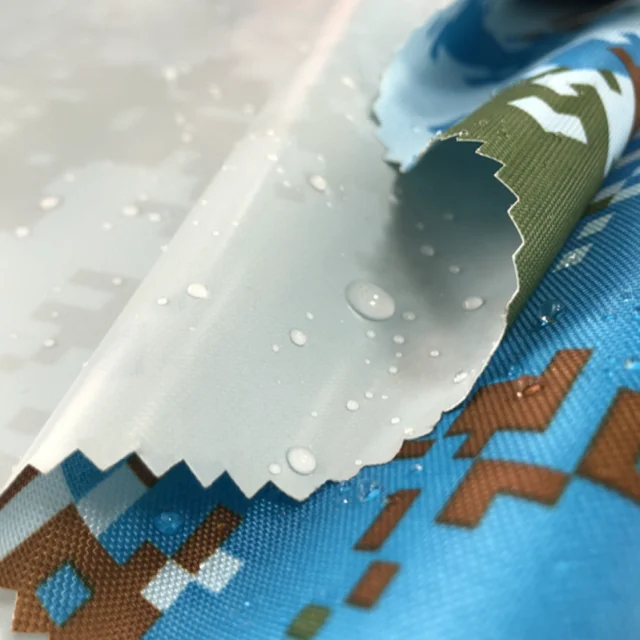 
good quality 100%polyester waterproof printed oxford fabric for bag material 