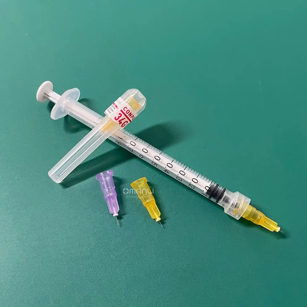 Disposable  Extra Long 34G 4MM Needle 34G 2.5Mm Mesotherapy Needle