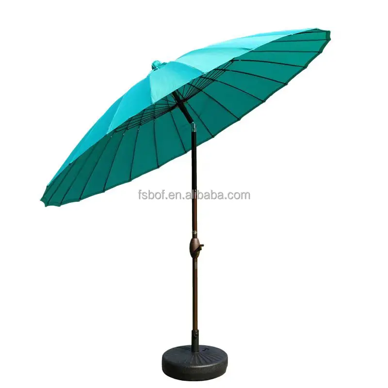outdoor furniture restaurant solar light white umbrella waterproof outdoor china beach umbrella patio umbrellas 2.5m