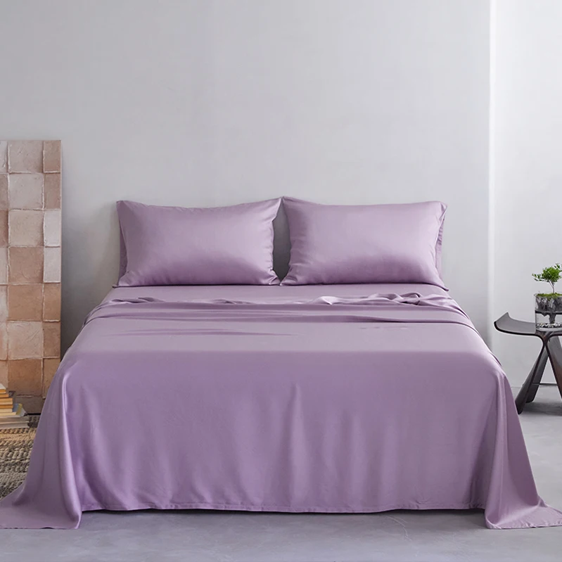 King Size Bedsheets High Quality Organic Bamboo Wrinkle Resistant Bed Sets Luxury Fitted Bottom Sheets Sheet