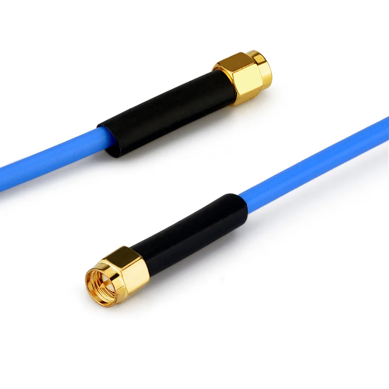 Low Loss 1M Coaxial Cable Rg141  Coaxial Cable Assembly  With N male  RF connector