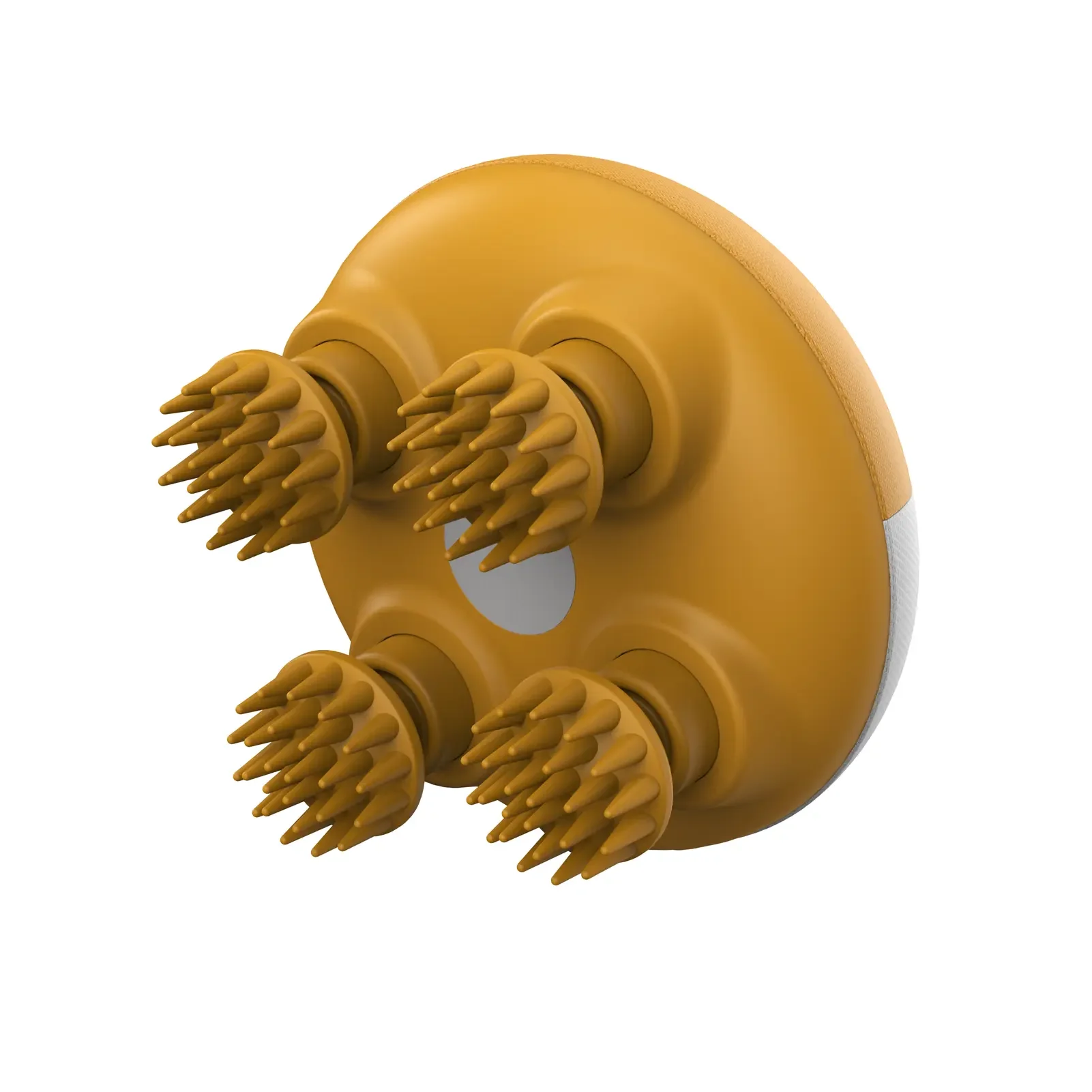 Portable Imitate Four-Finger Kneading Electronic Relaxing Scalp Head Massager Remove Muscle Tension Tiredness Massageador Tool