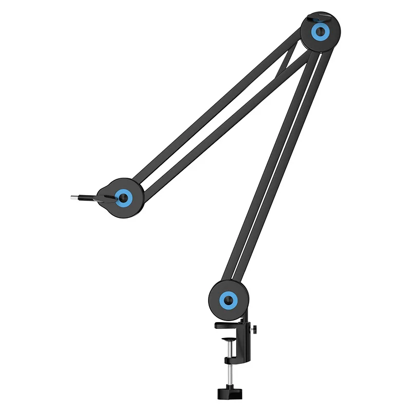 CHARMOUNT Professional Microphone Stand Studio Broadcasting Recording Condenser Microphone Mount Mic Arm