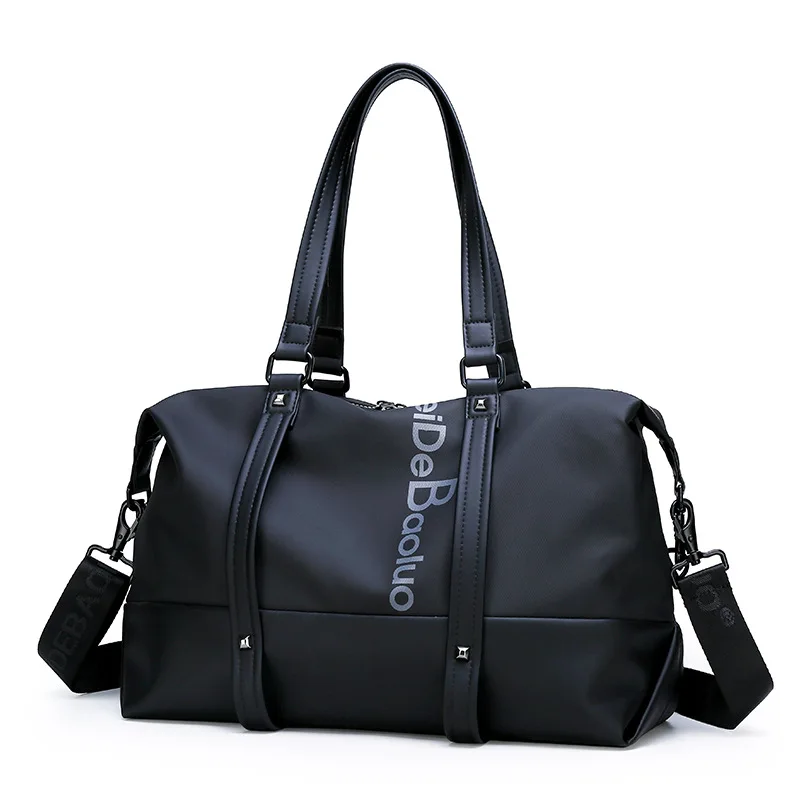 Fashion Oxford Cloth Hand Duffel Luggage Fit Shorts Outdoor Travel Gym Shoulder Bag For Men Travel