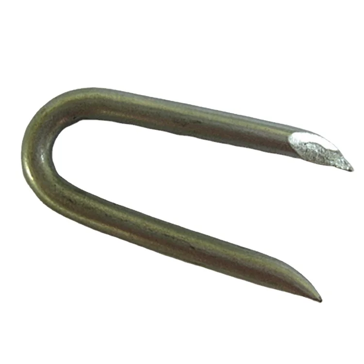 Direct Sales durable Good rust prevention effect u type Fence nail for furniture