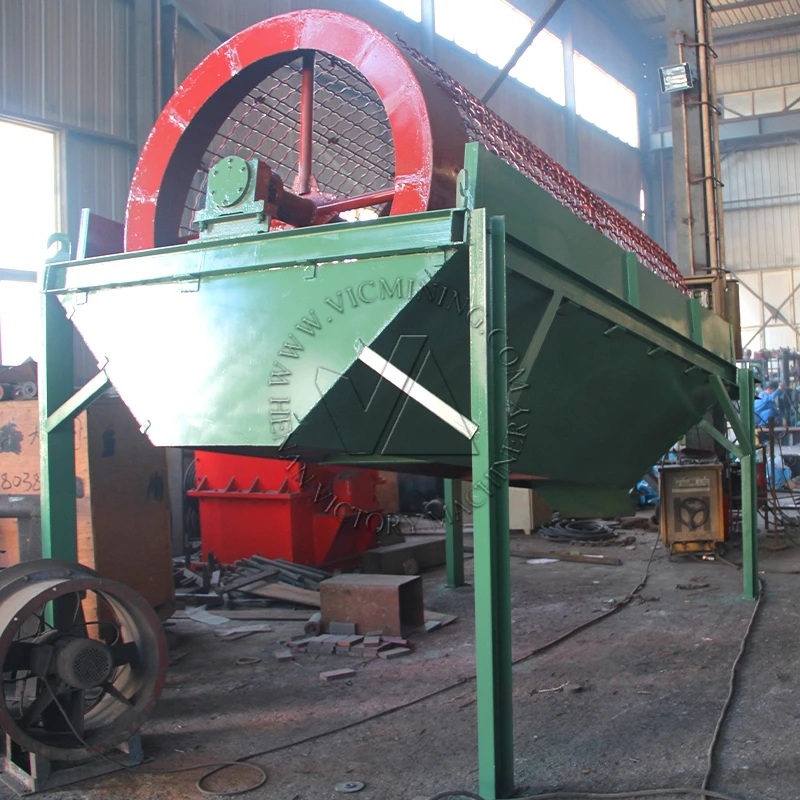 Customizable Large Drum Vibrating Screen Various Styles Supported with On-Site Guidance for Installation
