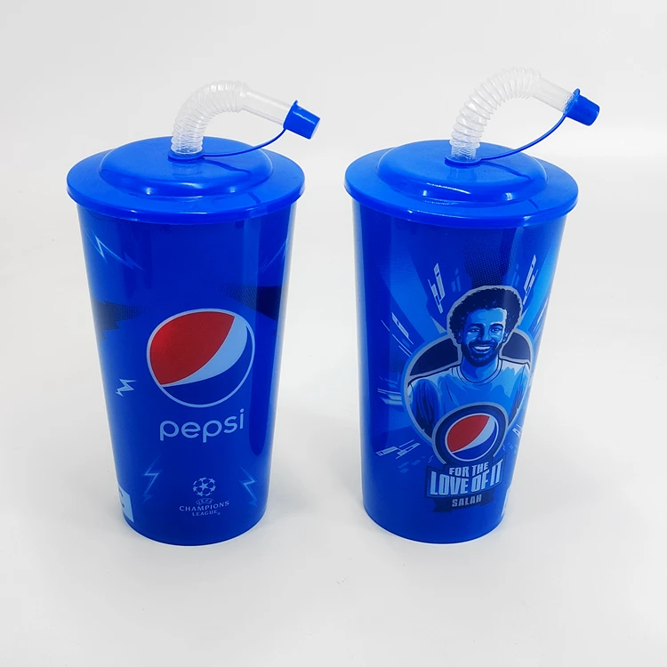 High Quality PP Plastic Stadium Cup Various Size Reuse Unbreakable Plastic Printed Stadium Drinking Cup