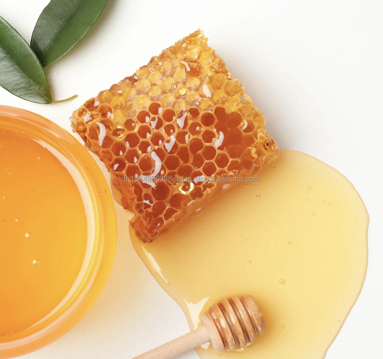 Healthy Food Sun Forest Honey Bottle 1000 grams Natural Honey Pure Plastic Honey Bottle Gift Box