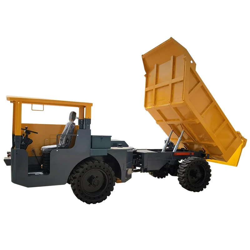 Low Profile Hot sale underground mining dumper truck dump trucks  4x4  8 ton UK8 articulated diesel dump hydraulic mining dumper mineral