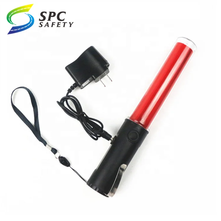 Rechargeable Police using safety Security multi-function high visible traffic light batons with good price