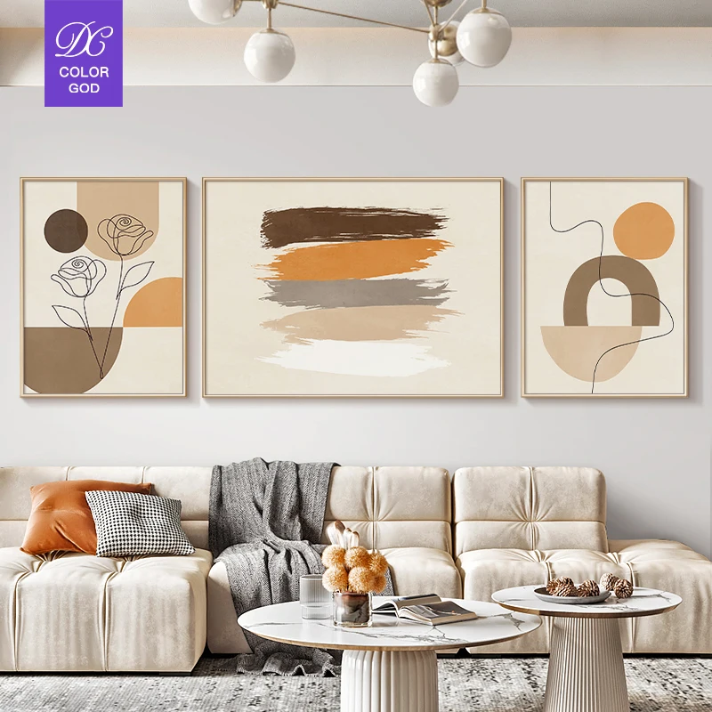 Abstract luxury art hotel painting modern living room canvas printing  painting home goods wall art