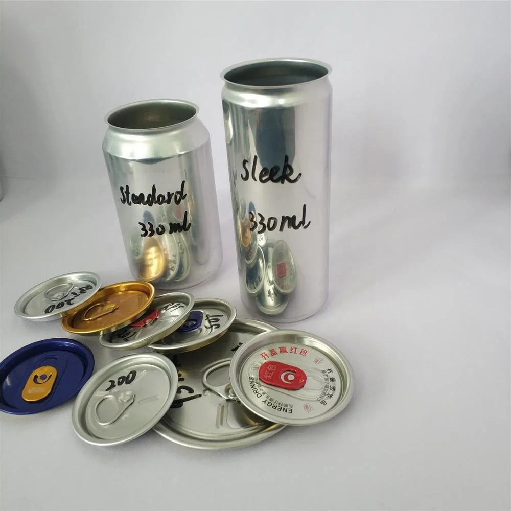 easy open Aluminum Beer pop Can Tops lid 200 SOT 202 RPT CDL Easy Open Pull Ring Can lid For Juice Beer