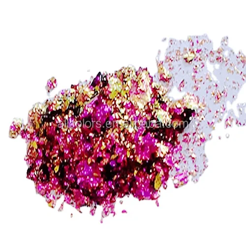 Color changing chameleon flakes chromeflair flakes color chips optical variable color chips 1013F