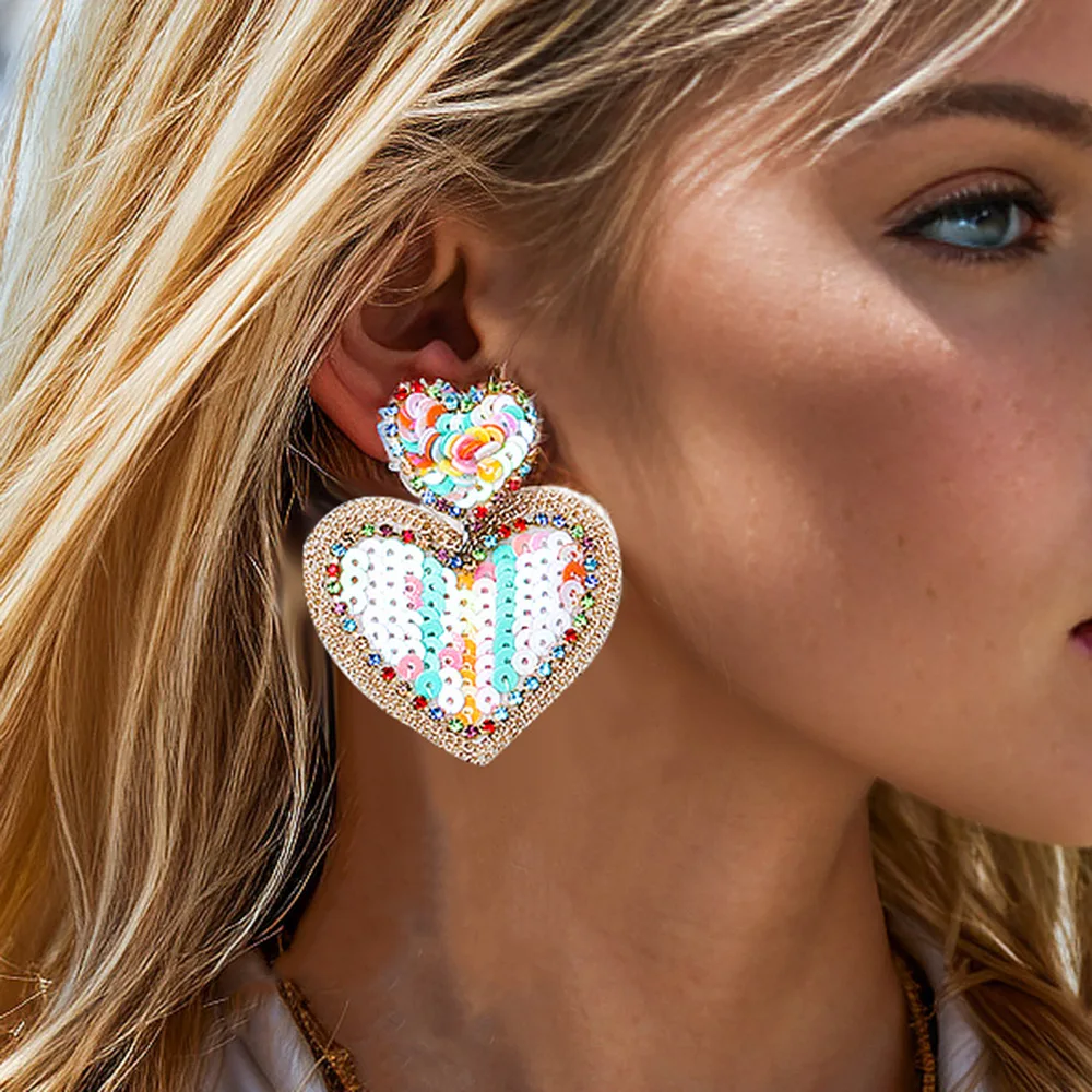 Серьги из бисера