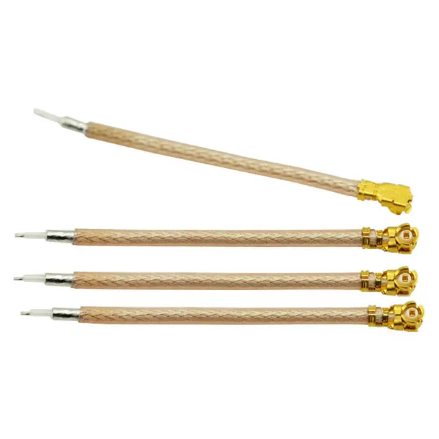 Ipx/ipex/ufl/u.fl Female male rf-sma connector pigtail coax Cable low loss for1.13 1.37 0.81 rg178 cable for wifi- antenna