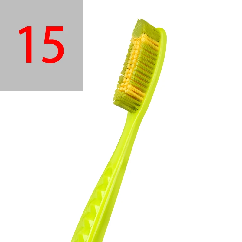 
custom big headed thick portable natural oral hygiene dental care u shape nano power led 360 degree toothbrush 