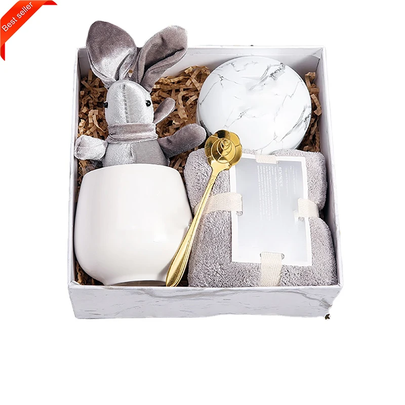 Customization Party Gift Glas Ceramic Bottle Cup Giveaway Wedding Returns Mug Bottle Spoon Towel Sugar Bowl Pot Basin Bunny Doll