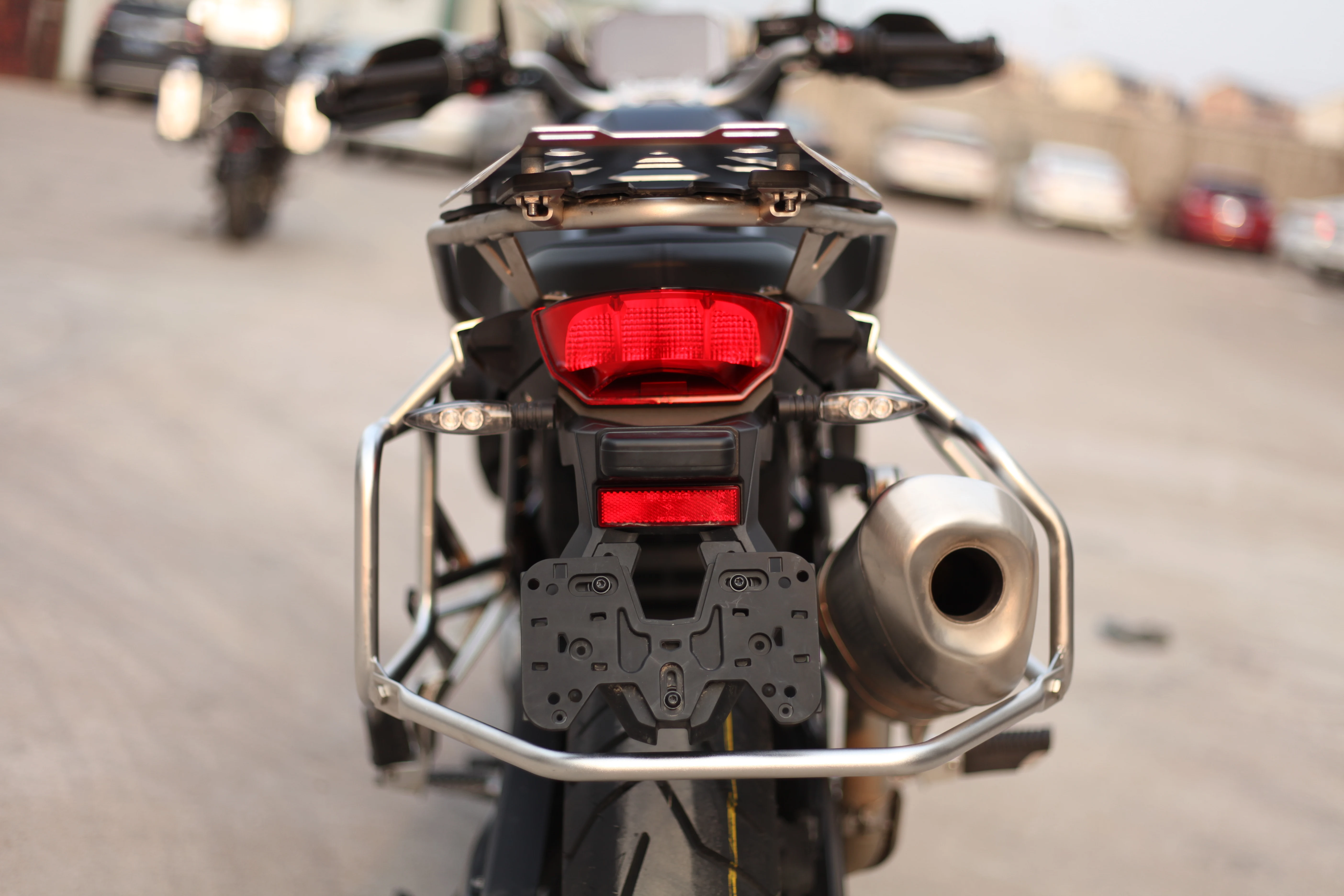Aluminum Motorcycle Racks for BMW F750GS or ADV
