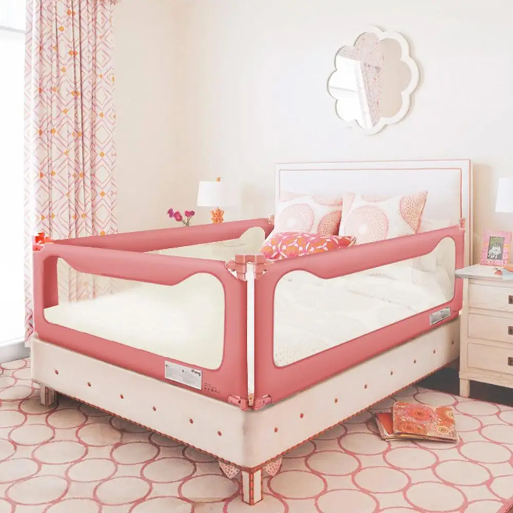 
Portable baby bed rail protective Baby Bed Rail 2m Crib bed child rail for Kids 