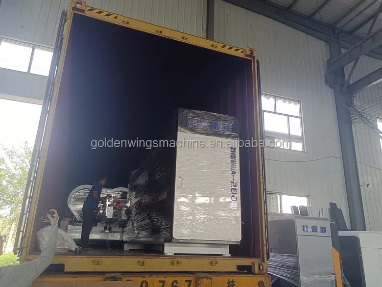 ZHENHUA-QZD Packing Making Corrugated Carton Box Folding Gluing  Automatic Folder Gluer For Making Box Folder Gluer Machine