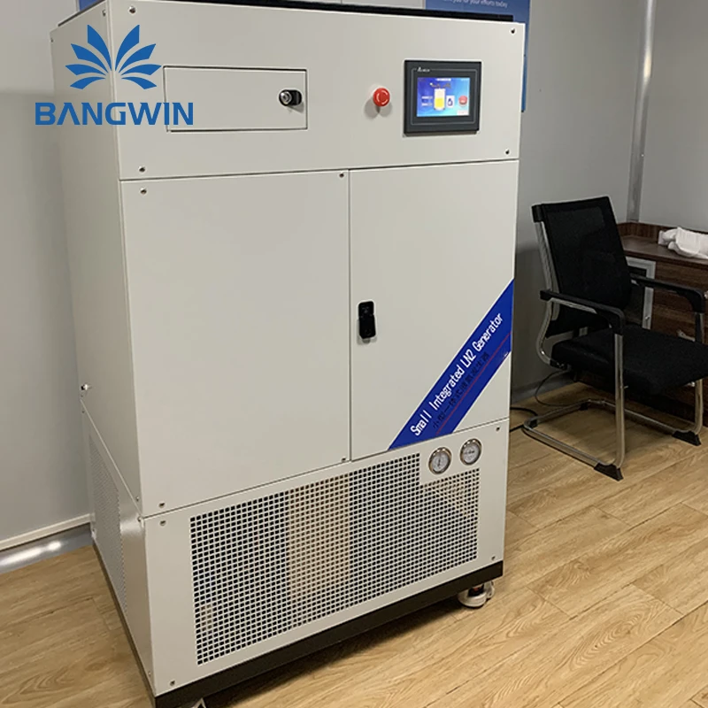 Premium Quality Liquid Nitrogen Generation Plant With Tanks Liquid Nitrogen Manufacturing Plant