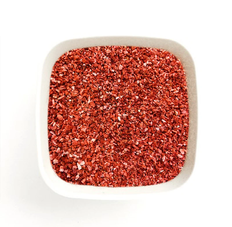 Healthy Fruit Snacks crispy Strawberry Fruit Freeze Strawberry Diced