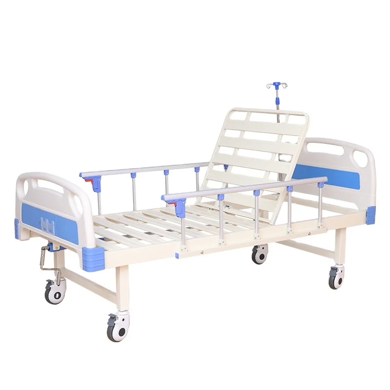 Advanced High Quality 3 functions Medical Use wooden Head And Foot board Electric Basic Hospital Bed