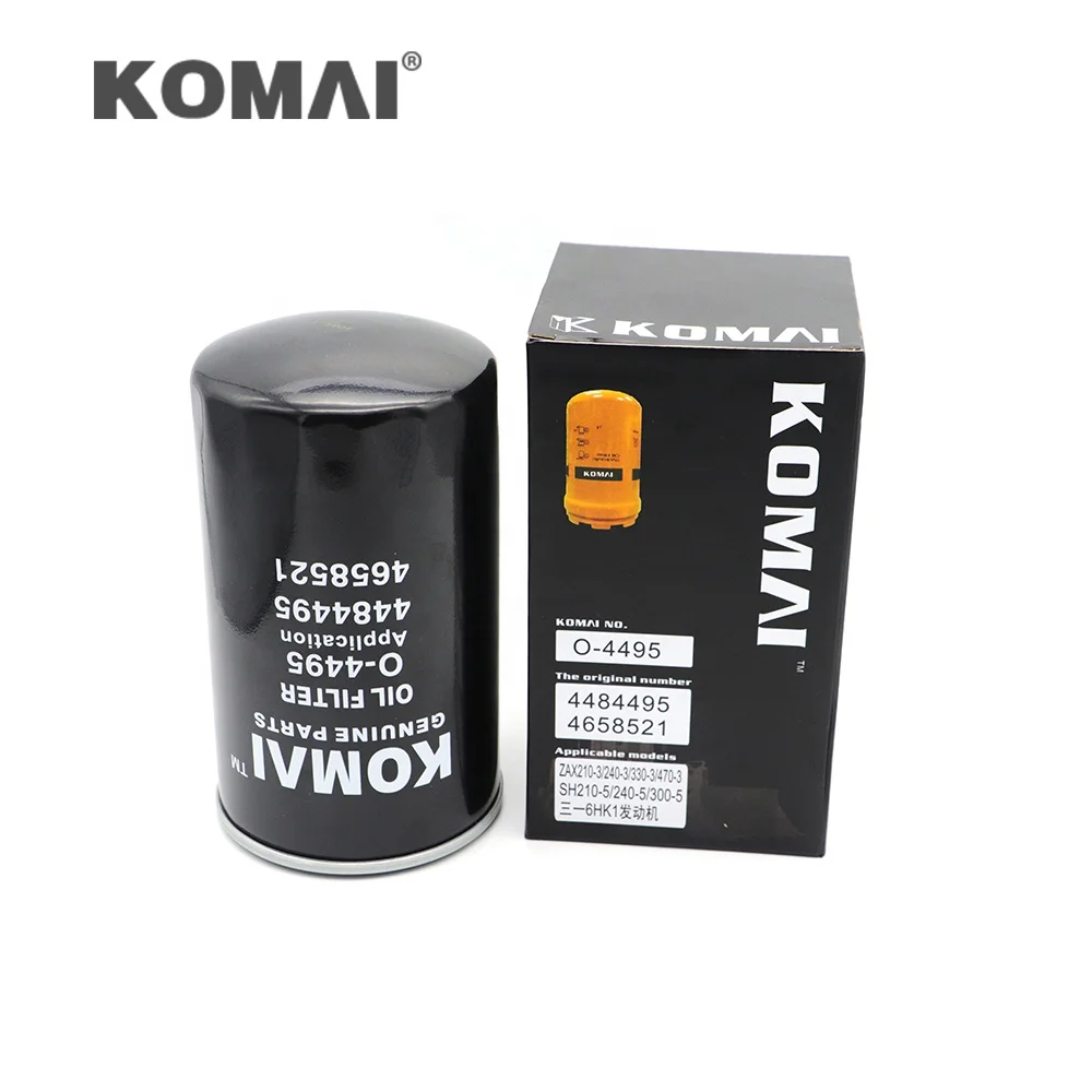 Масляный фильтр ZX200 для экскаватора 05501-7227 OC1378 SP4810 97730341 4484495 1-13240232-2 мм h80890
