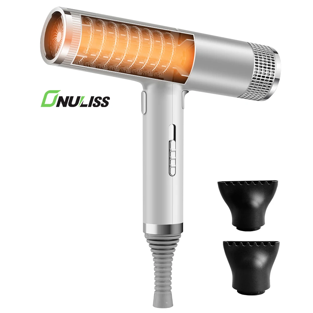 2021 New T Shape Design 1600W High Speed Motor Strong Electric Ionic Professional Hair Blower Dyers