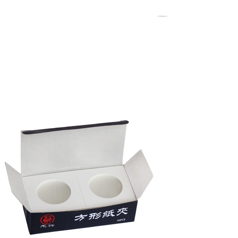 
Factory direct high quality coin cardboard polyester film flip holder cardboard coin 