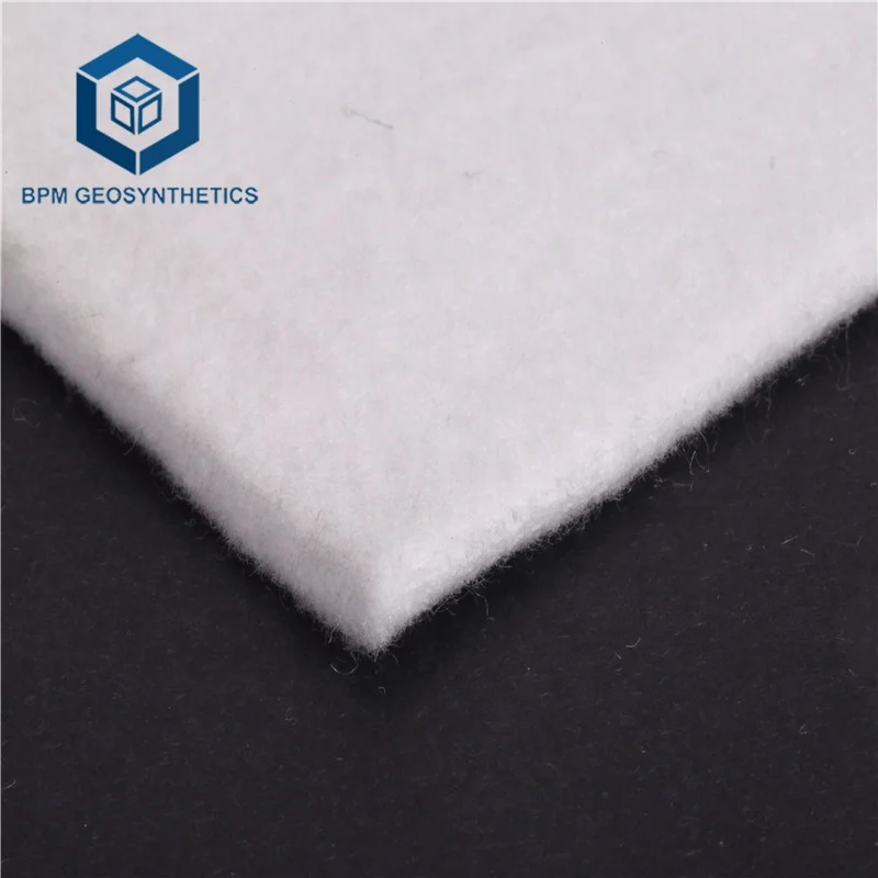 Non Woven Polypropylene Geo Fabric Needle Punch Nonwoven Knitted Geotextile High Strength Geotextile Separation Layer Fabric