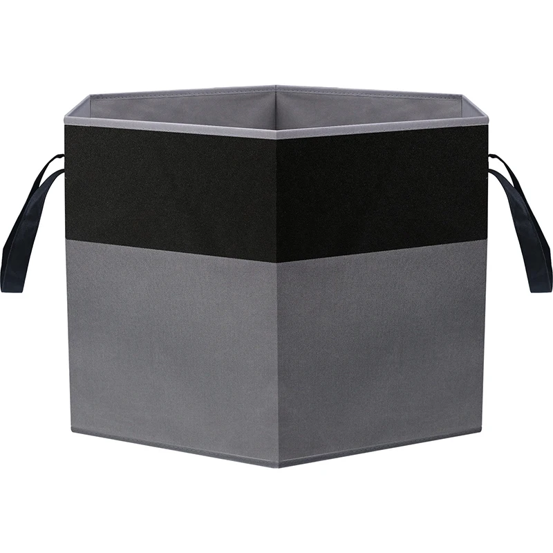 Hexagonal Toy Chest with Integrated Hair Accessories Organizer A Stylish Storage Solution for Play Beauty