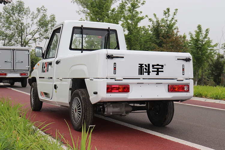 2024 New Product New Trend 2 Seat Mini Pick up 4x4 Electric Car Truck Pickup China Mini Electric Pickup Truck