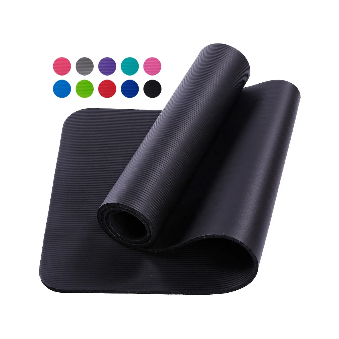 
Supfreedom Extra Thick High Density Anti-Tear Gym Exercise NBR Yoga Mat 