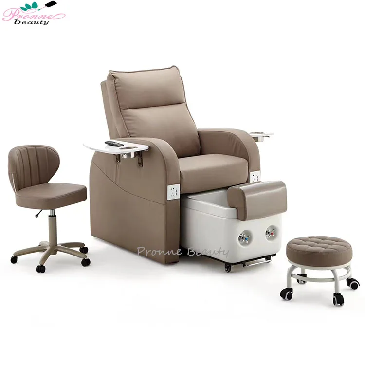 2023 economica 180 degree lay down nail spa equipments foot massage manicure pedicure chairs
