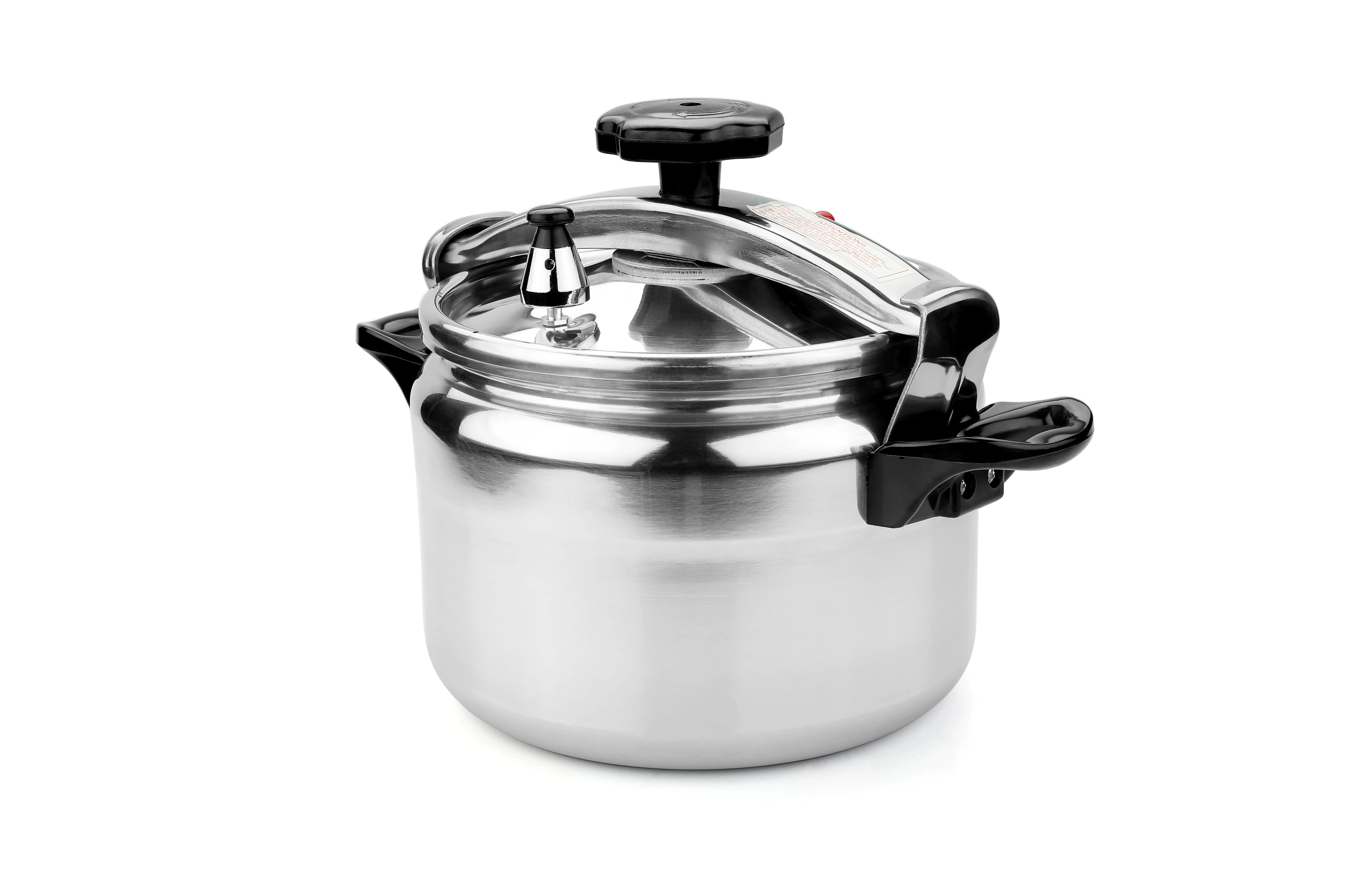 5L 7L 4L Aluminum Pressure Cooker Double Handle Induction Gas Suitable Cookware Bakelite Handles Home Hotels Restaurants Camping