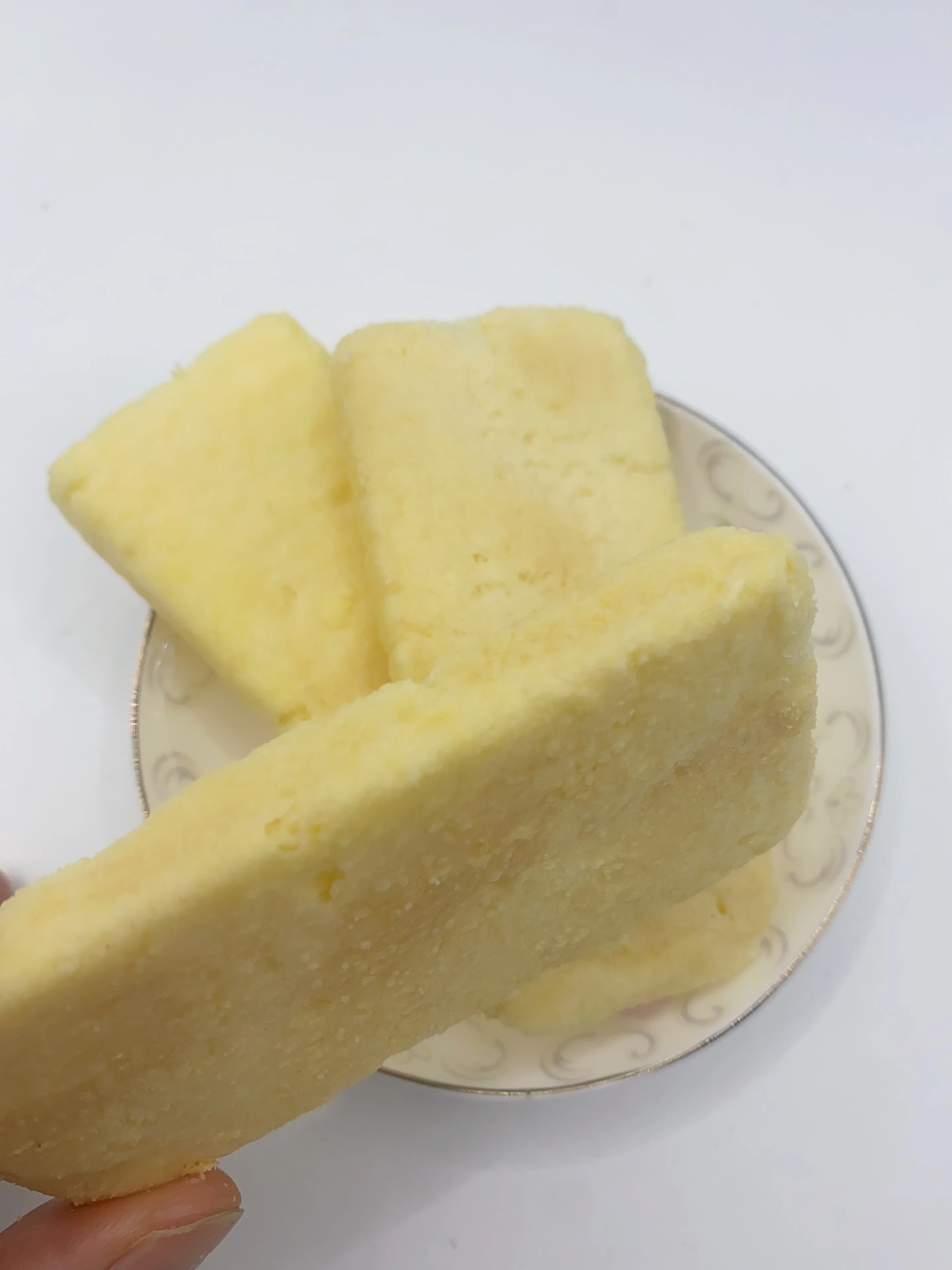 Необжаренные молочные рисовые крекеры закуски сливочно-яичные вкусовые