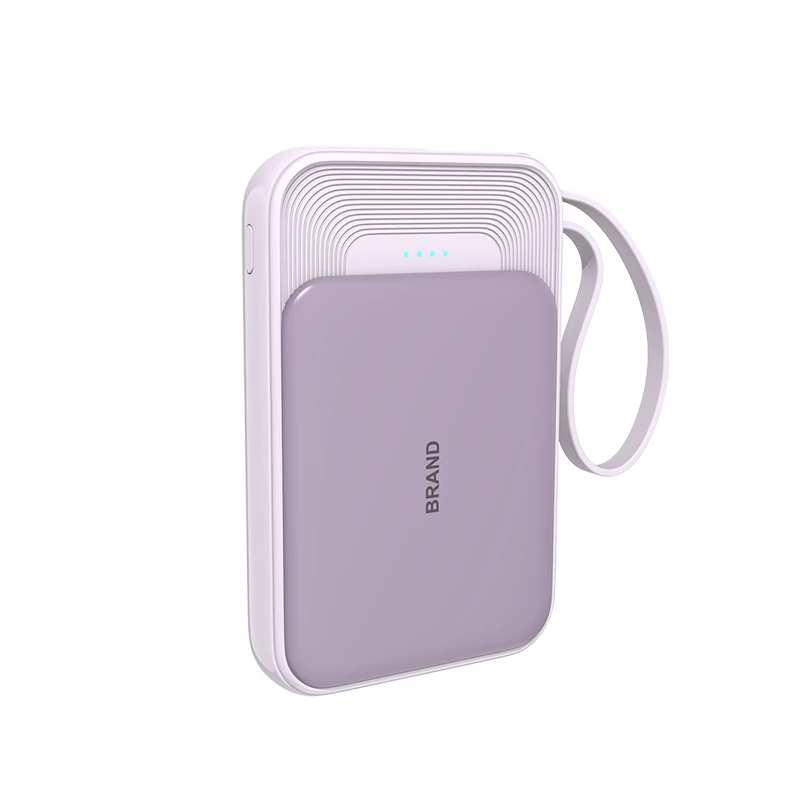 High Quality Wholesale Magnetic Mobile Power Bank High Capacity Wireless Charging Smartphones Featuring Sodium-Ion Batteries