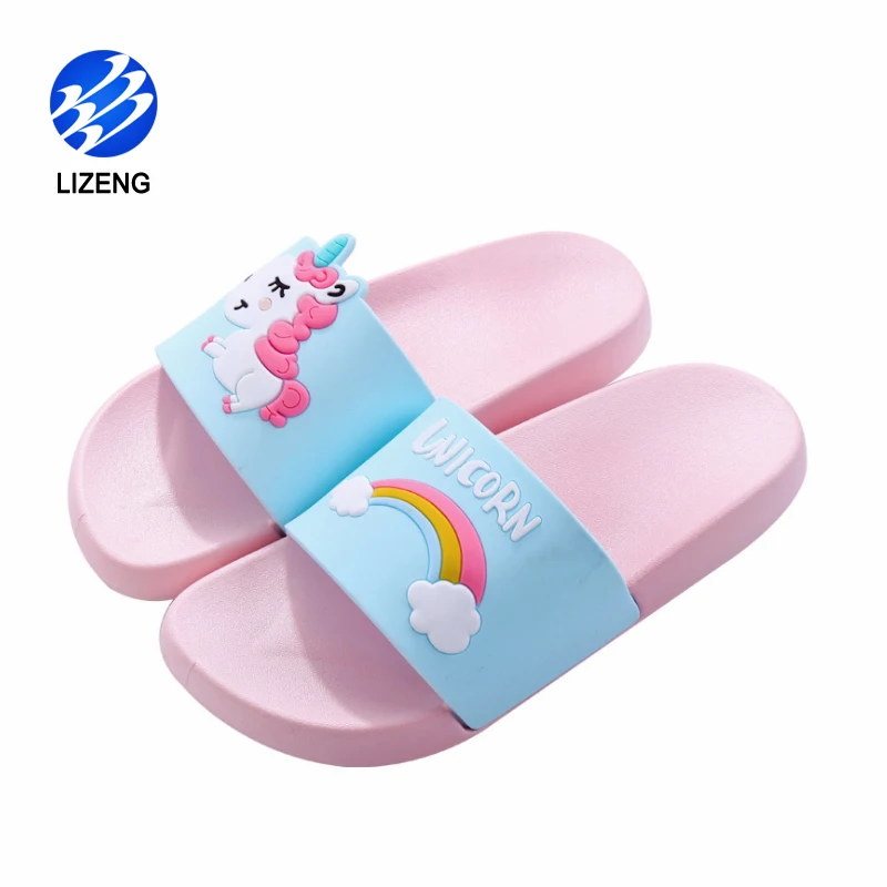 
Girls Slide Sandals Kids Summer Beach Pool Bath Slippers 