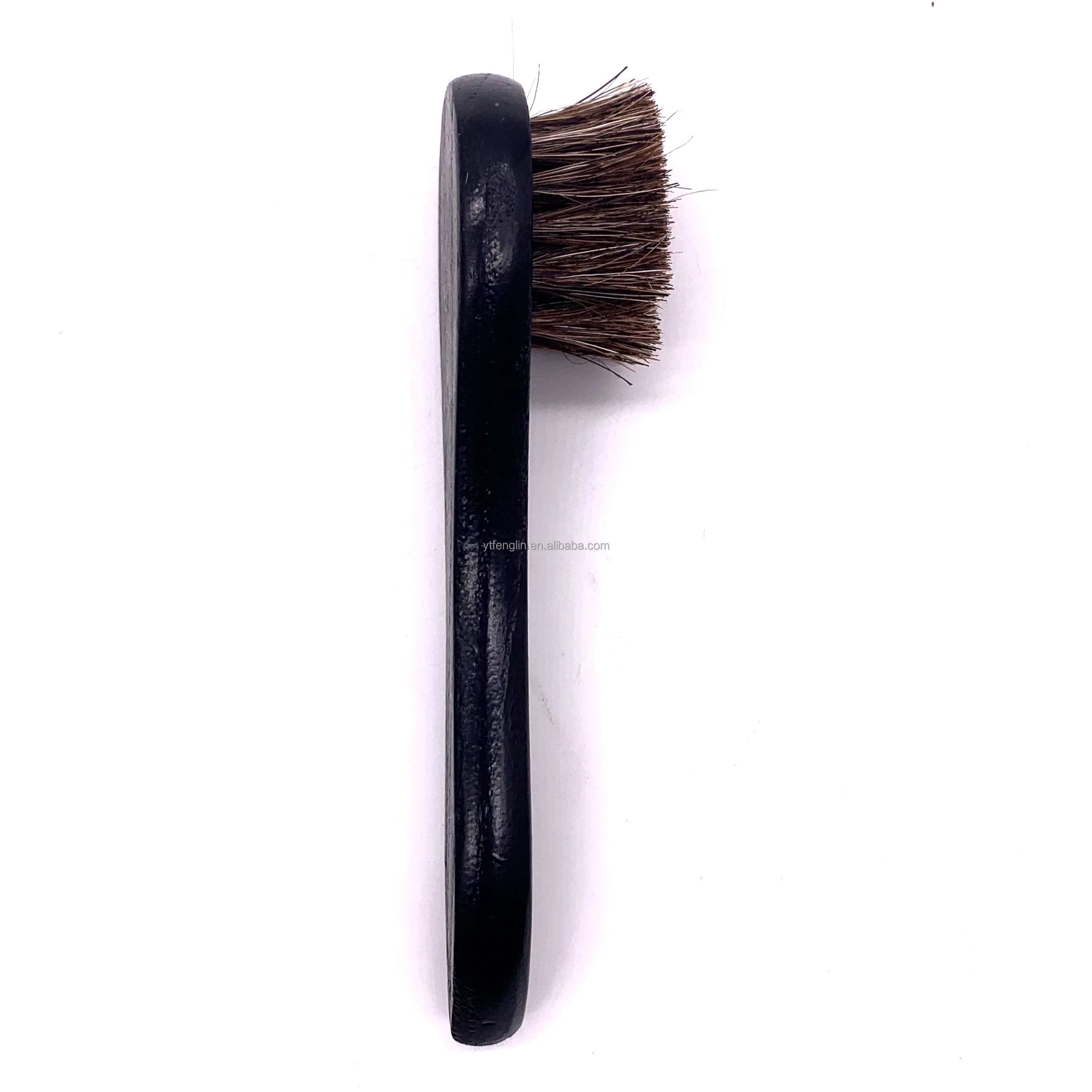 Manufacturers direct multifunctional shoe brush Natural horsehair Long handle polishing and cleaning shoe brush