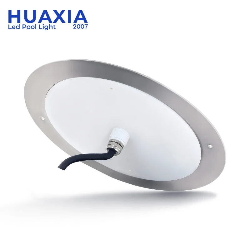 8mm thickness Slim Flat 18W RGBW Wifi 316 stainless steel swimming Pool lamp IP68 LED underwater light