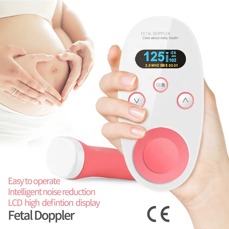 IMKD Portable Ultrasound Baby fetal doppler Heart Rate Monitor