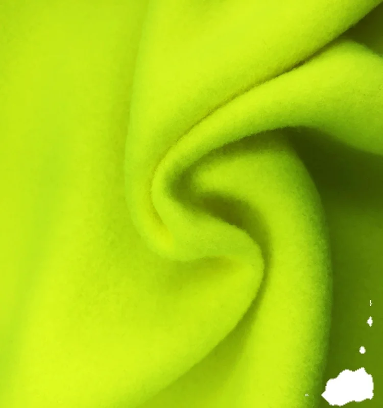 Js014 100% полиэстер, матовая Однослойная микро-ткань, флисовая ткань для наружной одежды