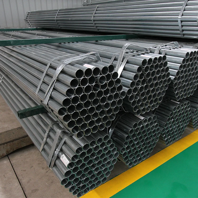 Erw Steel Round Tube Cheap Price Galvanized Iron Pipes For Fencing